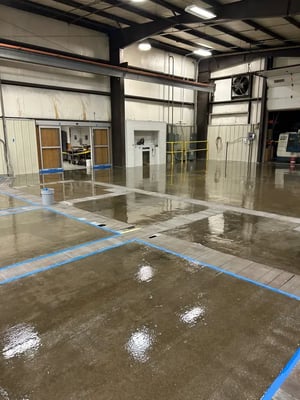 Meadville industrial floor