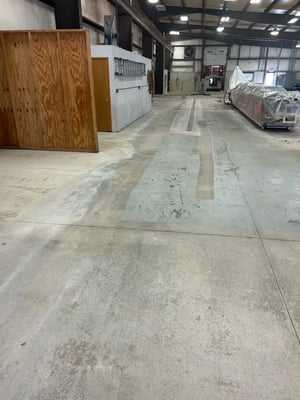 Meadville industrial floor